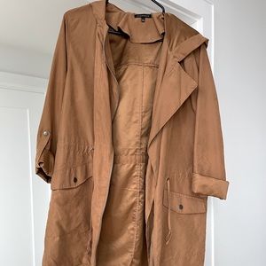 Staccato brown suede fall jacket